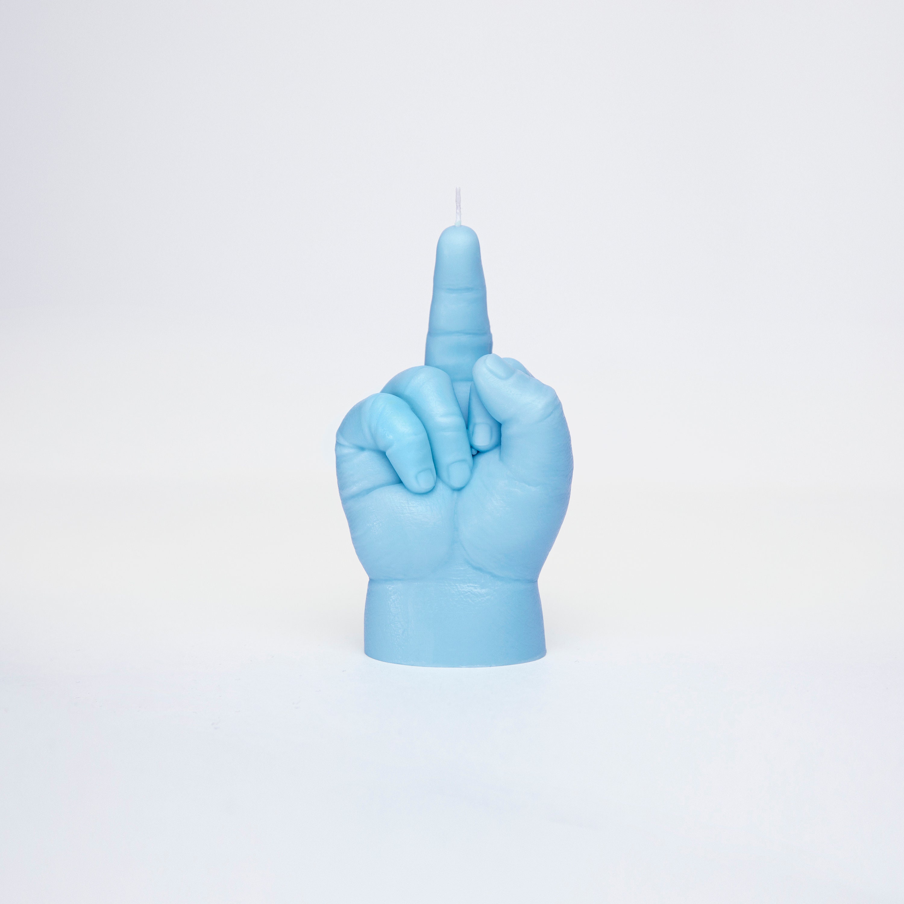 F*ck You Baby Hand Gesture Candle. Baby Shower Gift. Middle