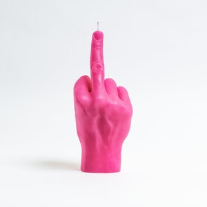 Hand Gesture Candle Fck You. Handmade Candle. Birthday Candle. Funny Gift. Valentines Day Candles. Fuck Candle. Birthday Gifts. image 8