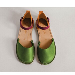 Custom Leather Flats, Sustainable Shoes Leather, Sustainable Sandals, Leather Flats, Flat Sandals, Casual Leather Shoes, Minimalist Shoes