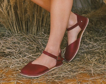 Barefoot Flats, Wide Toe Box Sandals, Flexible Sole Sandals, Minimalist Shoes, Barefoot Sandals Women Leather, Barefoot Sandals For Women