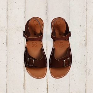 Comfortable Sandals, Casual Sandals, Boho Sandals, Sandals With Buckle, Summer Shoes, Women's Shoes, Brown Sandals, Vintage Brown Shoes