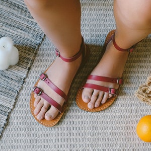 Zero Drop Sandals, Minimalist Shoes, Barefoot Sandals, Barefoot Sandals Women Leather, Sustainable Barefoot Sandals, Zero Drop