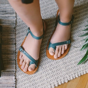 Wide Toe Box Sandals , Barefoot Sandals Women Leather, Sustainable Barefoot Sandals, Barefoot Sandals For Women, Barefoot Sandals, Summer