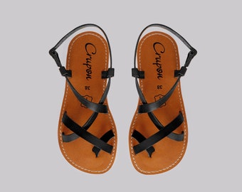 Barefoot Gladiator Sandals, Barefoot Straps Sandals, Sustainable Sandals, Wide Toe Box Sandals, Barefoot Sandals For Women, Barefoot