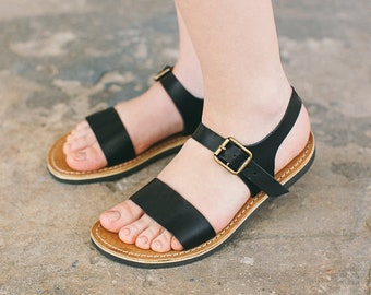 Women Sandals, Boho Sandals, Women's Shoes, Summer Sandals, Leather Sandals, Casual Sandals, Leather Flats, Strappy Sandals