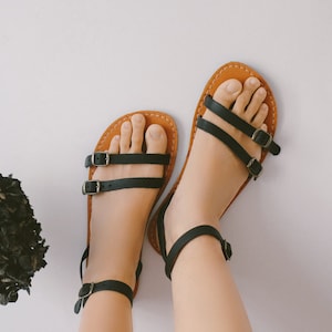 Zero Drop Sandals, Minimalist Shoes, Barefoot Sandals, Barefoot Sandals Women Leather, Sustainable Barefoot Sandals, Zero Drop