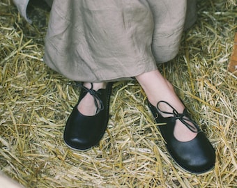 Mary Jane Barfußschuhe, Nachhaltige Barfußschuhe, Minimalistische Schuhe, Barfußschuhe Damen Leder, Mary Jane Schuhe, Mary Jane Wohnungen