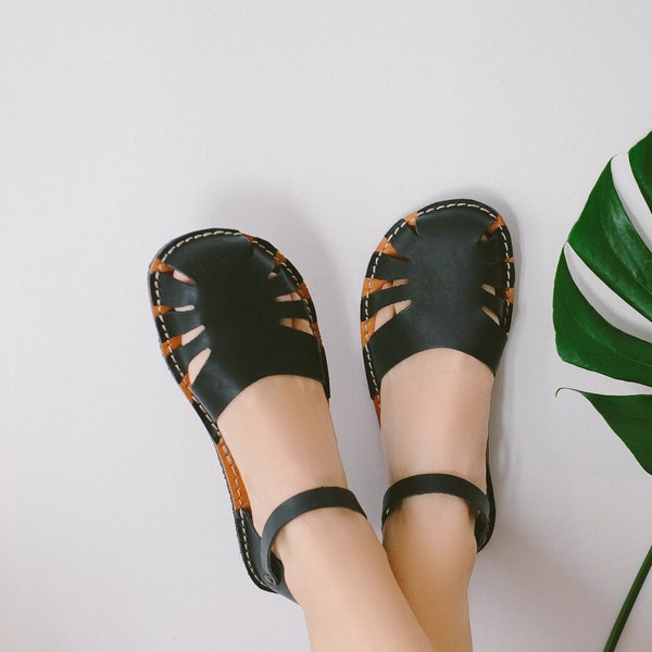 Barfußschuhe Damen, Minimalistische Schuhe, Barfuß Sandalen Damen, Minimalistische Schuhe Damen, Zero-Drop-Schuhe, Barfußsandalen für Damen