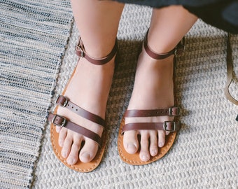 Sandales pieds nus, Sandales zéro chute, Sandales pieds nus en cuir pour femme, Sandales pieds nus durables, Sandales pieds nus pour femme, Pieds nus