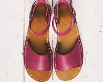 Sandales en cuir d’été, Sandales pour femmes, Chaussures d’été, Sandales en cuir, Sandales pour femmes, Sandales d’été, Sandales Peep Toe, Sandales