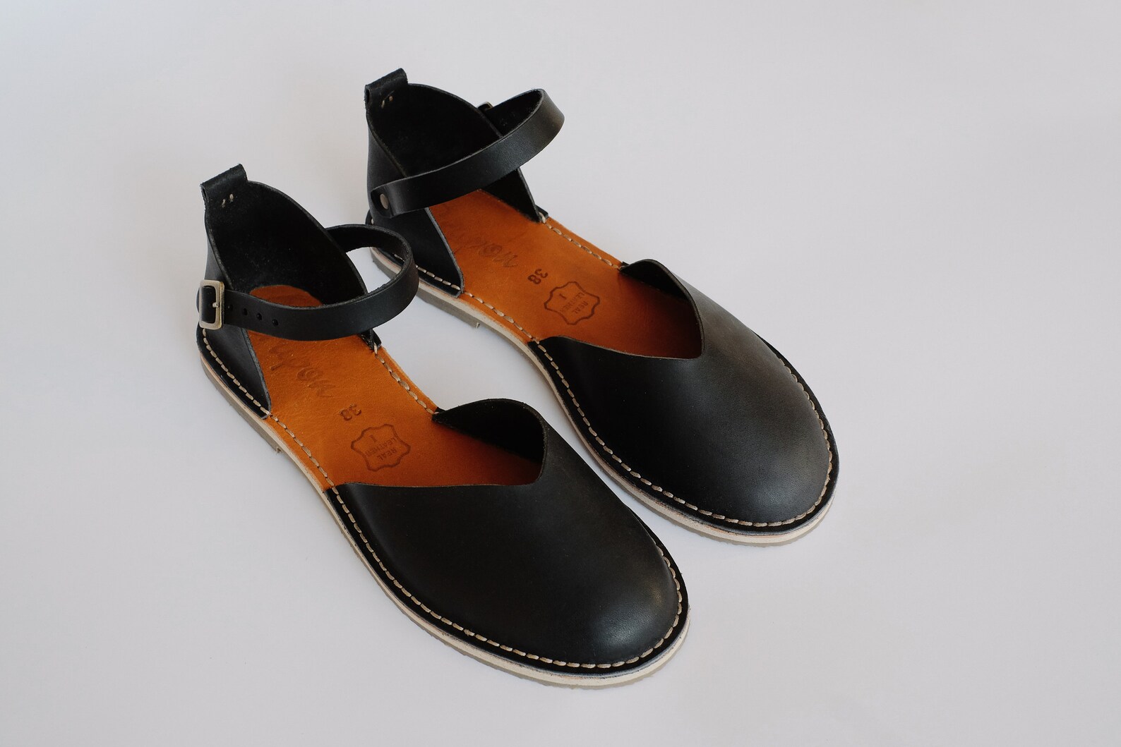 Leather Sandals Summer Sandals Women Sandals Black Sandals - Etsy