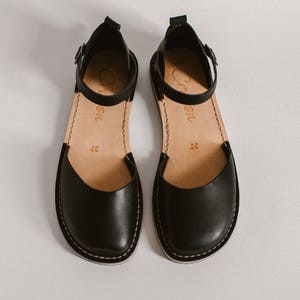 Leather Sandals, Summer Sandals, Women Sandals, Sustainable Sandals, Summer Flats, Sustainable Sandals, Casual Sandals, Mary Jane Sandals