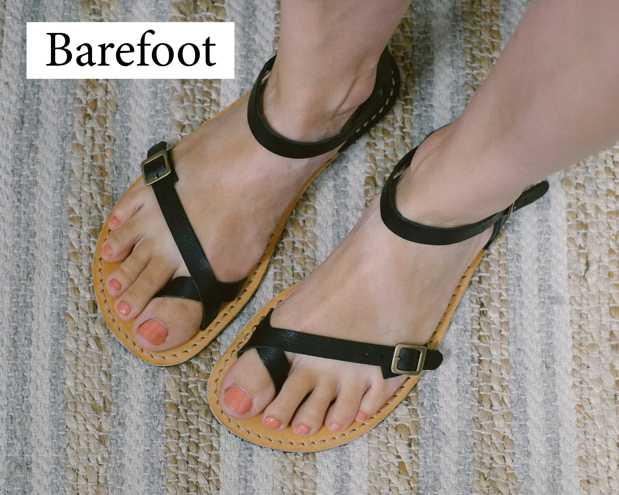 Barefootleather Sandals Women Barefoot Sandals Women - Etsy