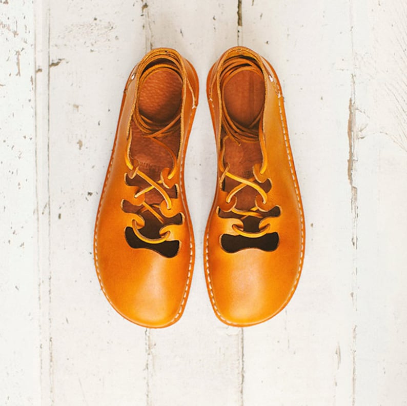 Gladiator Shoes Straps Gladiator Shoes Casual Shoes Vintage Brown Shoes Vintage Shoes Lace Up Shoes Lace-Up Shoes Leather Flats