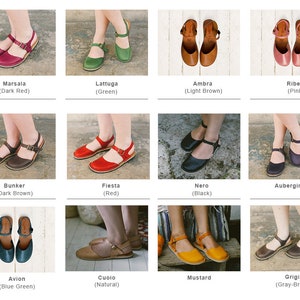 Flat Leather Sandals, Slippers, Women slippers, Comfortable Sandals, Summer Flats, Women Sandals, Casual Sandals, Brown Leather Flats image 4