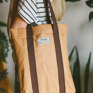 Brown - Eco-Friendly Handmade Cotton Handbag for Women 08