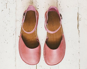 Chaussures durables Cuir, Chaussures en cuir roses, Chaussures plates d'été, Chaussures décontractées, Chaussures plates, Chaussures bohèmes, Chaussures en cuir, Durable, Chaussures de mariage