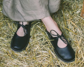 Women Leather Shoes, Natural Foot Shape Shoes, Wide Toe Box Barefoot Flats, Minimalist Shoes, Barefoot Shoes For Women, Barefoot