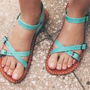 Barefoot Sandals, Minimalist Sandals, Leather Sandals, Natural Walking, Flexible Sole, Adjustable Straps, Open-Toe Sandals, Summer Footwear