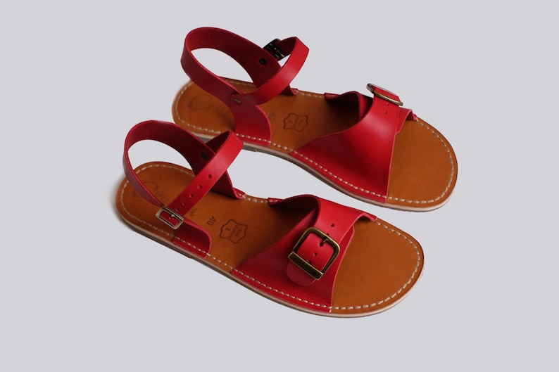 broad heel sandals