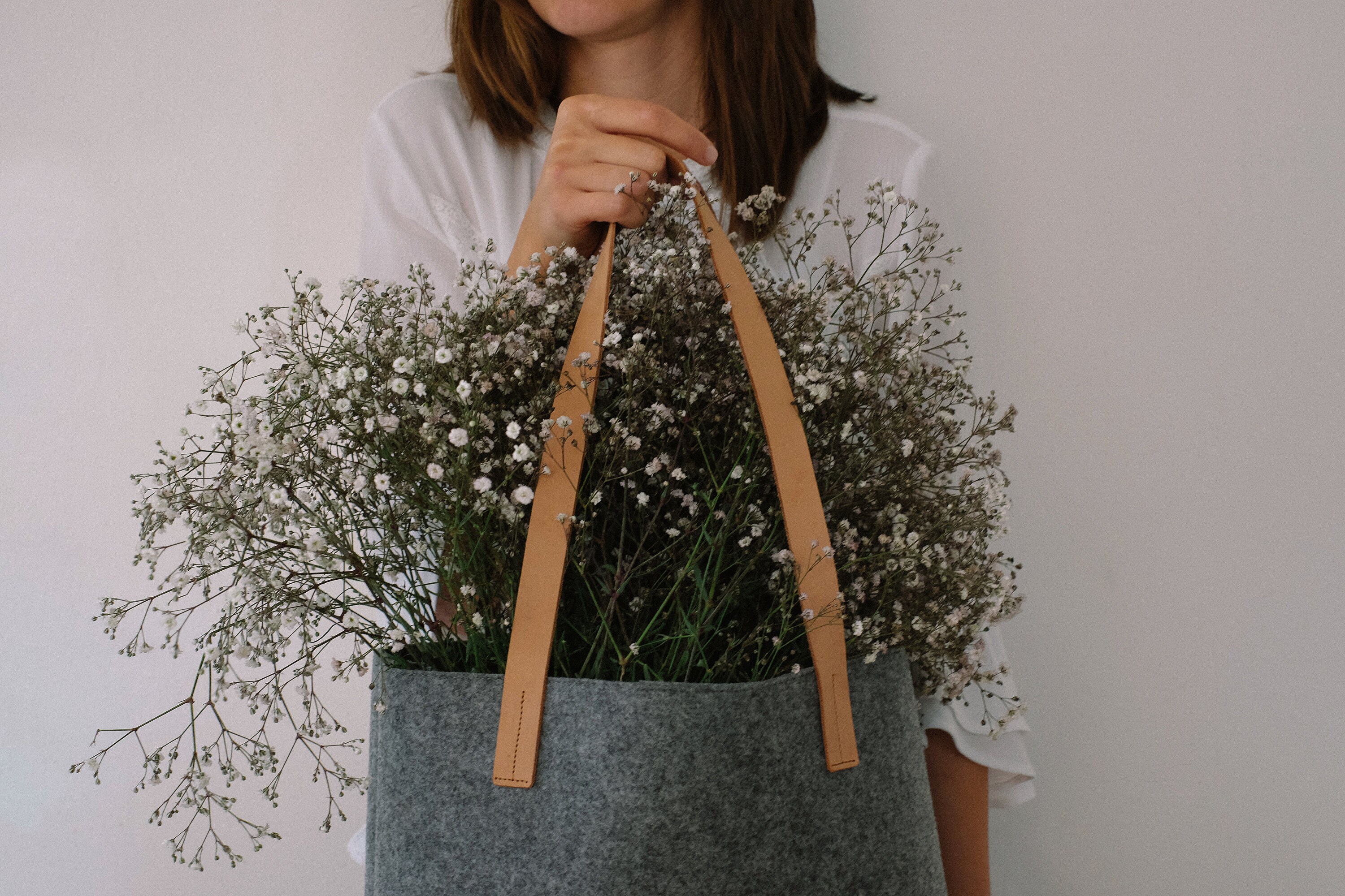 Blue Halftone - Sustainably Made Tote Bag main image 0
