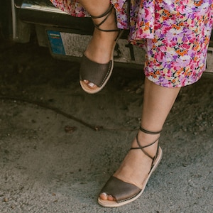 Lace up Sandals, Gladiator Sandals, Sustainable Leather Sandals ...