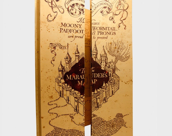 Full Size Printable Marauder's Map Digital - Etsy