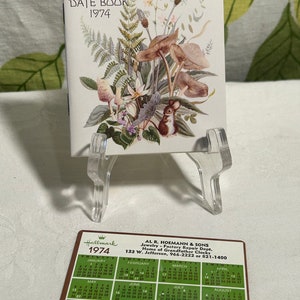Vintage Hallmark 1974 Unused Datebook