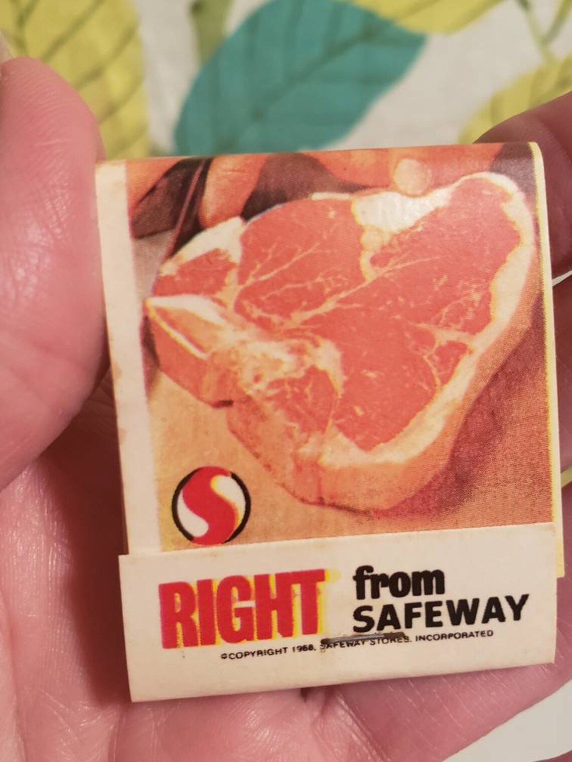 Vintage 1970 Safeway Picture Matches Set of 6 UNUSED Etsy