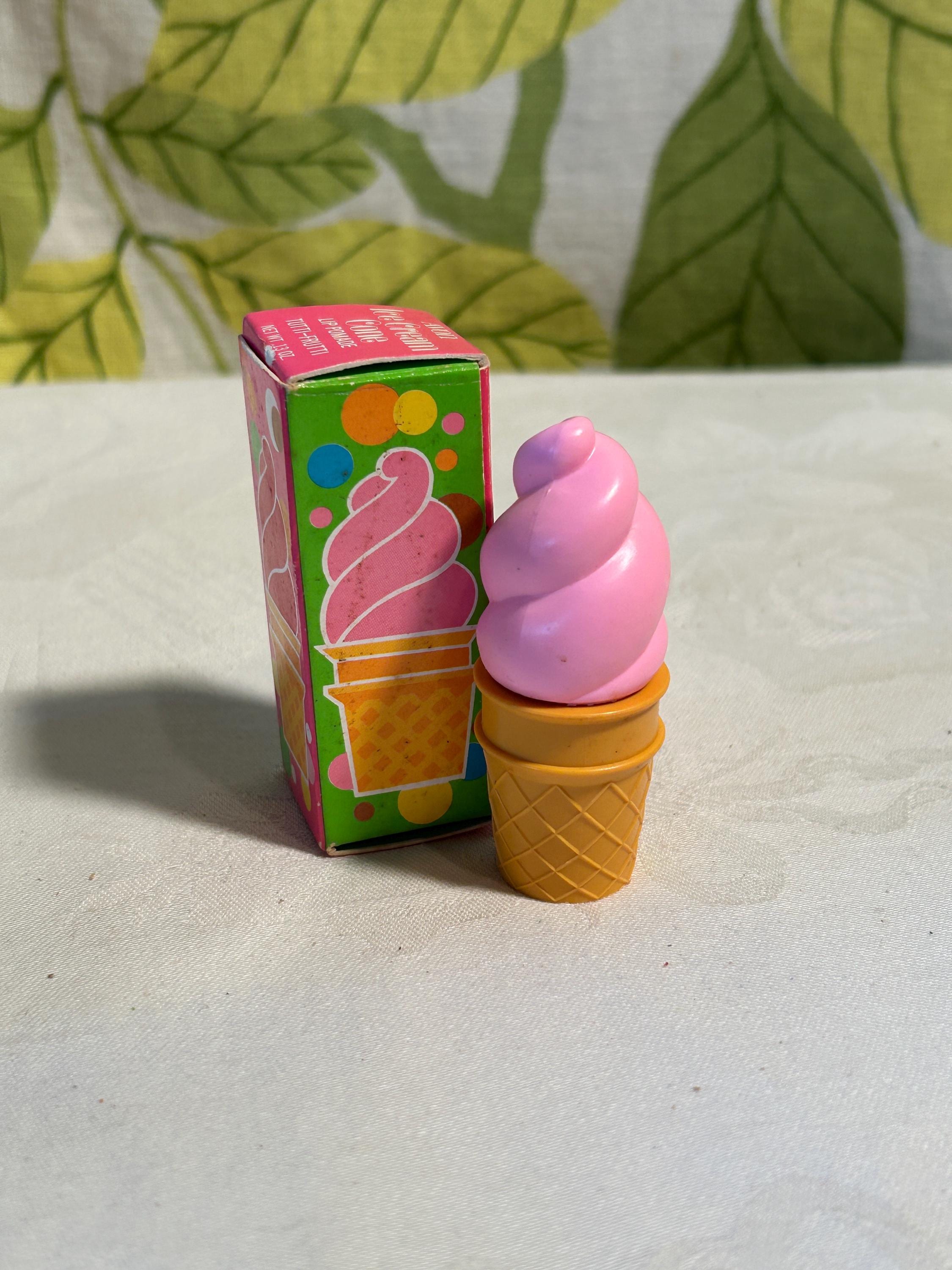 Vintage 1970s Avon Ice Cream Cone Tutti-frutti Lip Gloss 