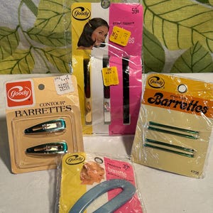 Vintage 70s Hair Accessories - Etsy display picture 1