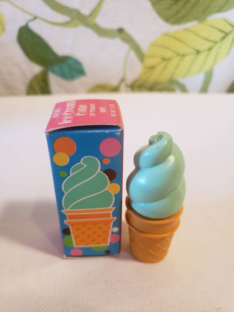 Vintage 1970s Avon Mint Ice Cream Cone Lip Gloss NOS Etsy