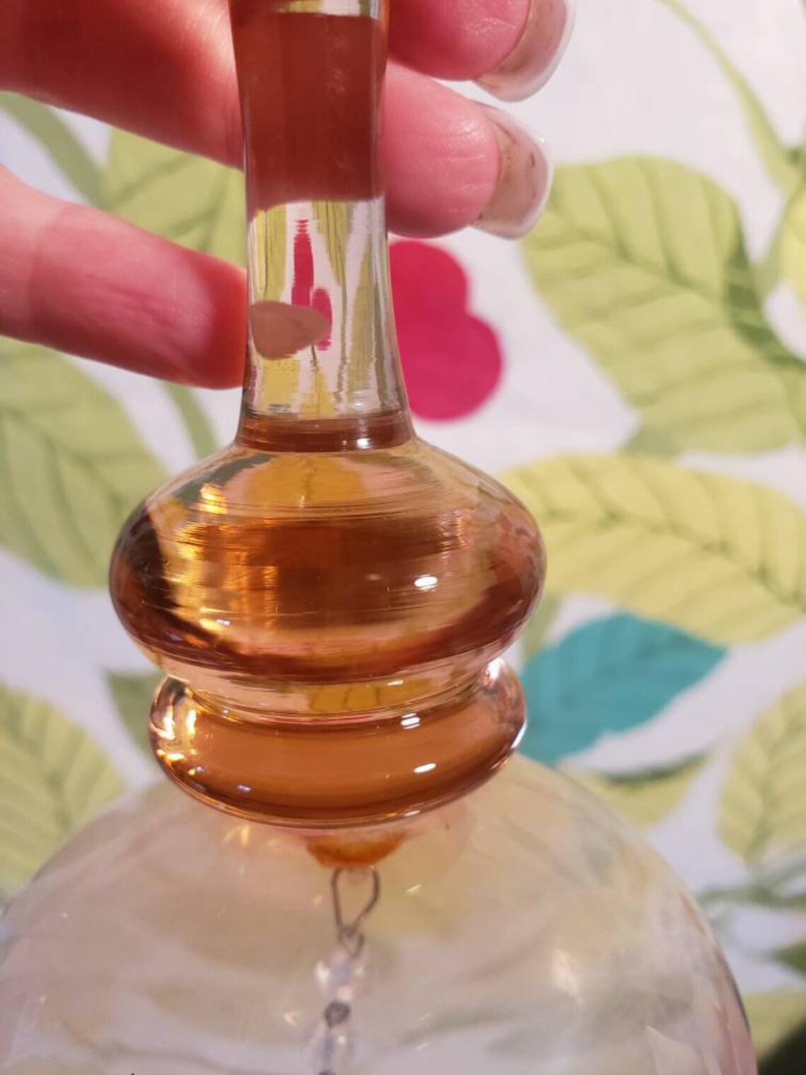 Vintage Krosno Poland Pink Etched Bells Set of 2 Etsy