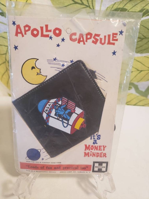 Vintage 1960s Money Minder Apollo Capsule Rocket L