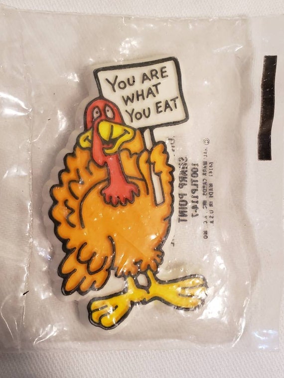 Vintage 1970s 1980s Hallmark Thanksgiving Turkey P