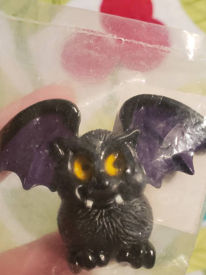 Vintage 1970s 1980s Hallmark Halloween Bat Pin NOS - Etsy