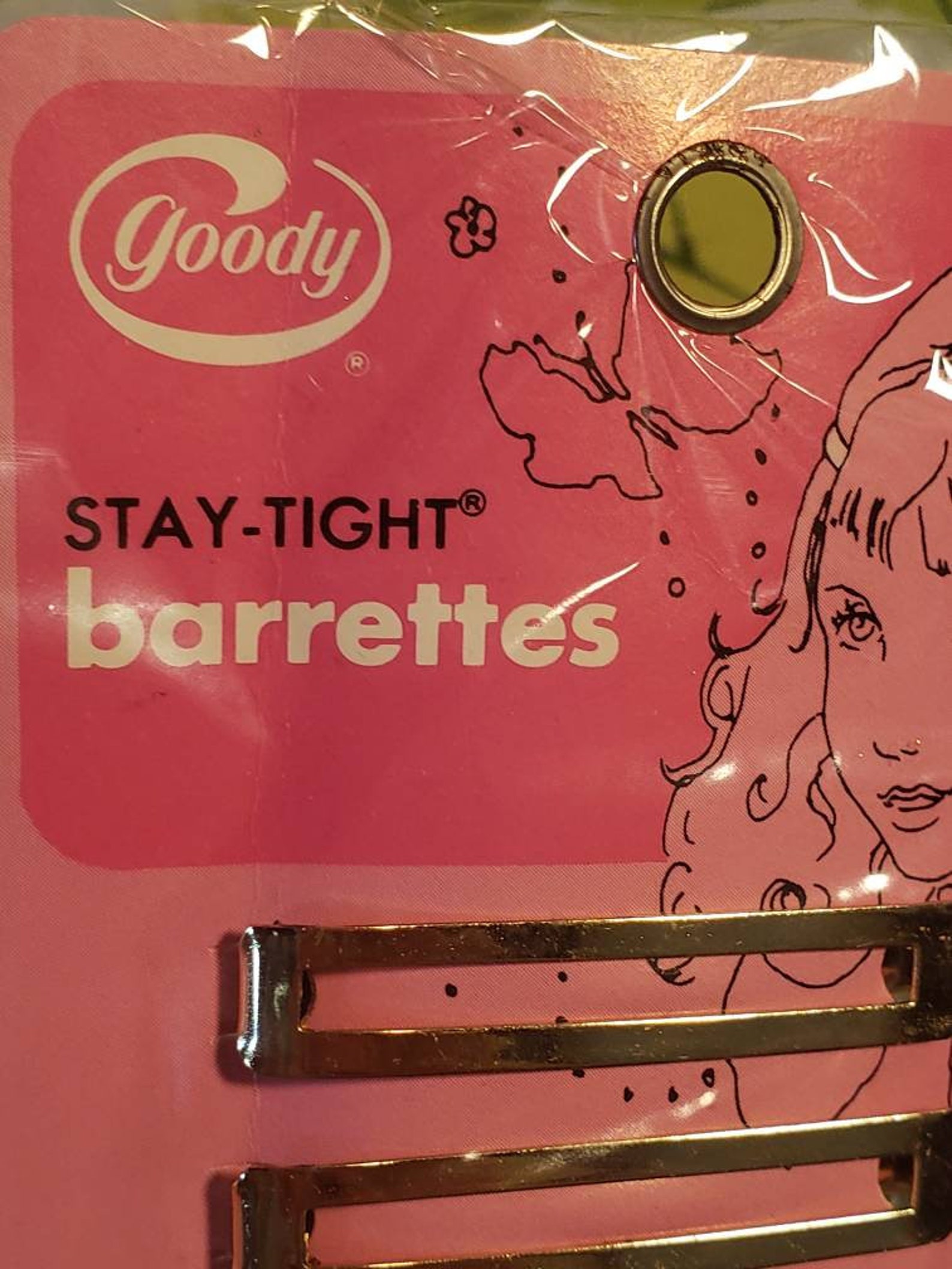 Vintage 1970s Goody Gold Metal Staytight Barrettes UNUSED ON Etsy