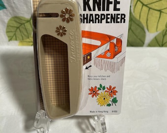 Vintage 1980s Knife Sharpener UNUSED