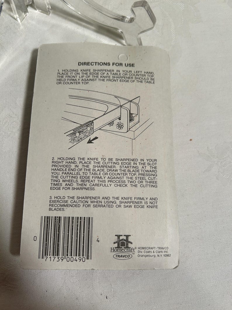 Vintage 1980s Knife Sharpener UNUSED imagem 4