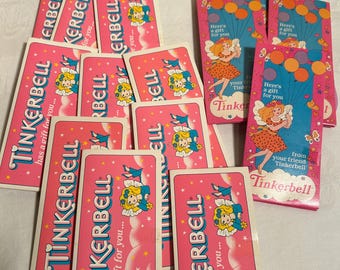 Vintage 1970s Tom Fields Tinkerbell Fan Club Combs UNUSED Lot of 15