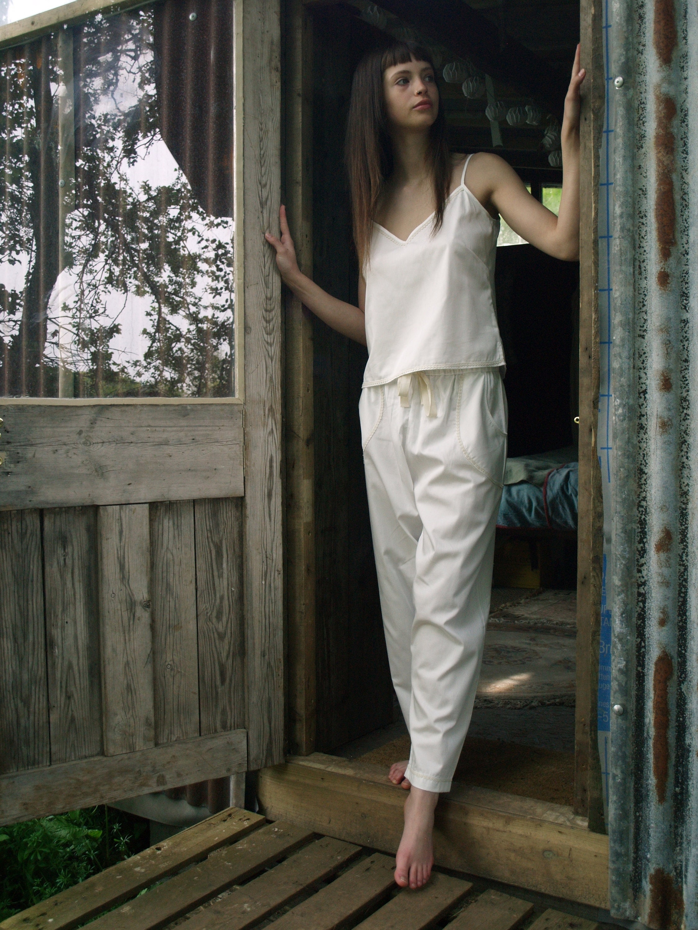 Womens Pyjamas Organic Cotton Pyjama 
