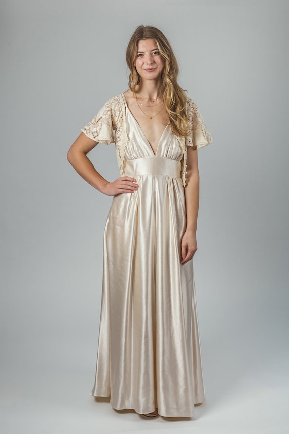 Hemp silk wedding dress 2025