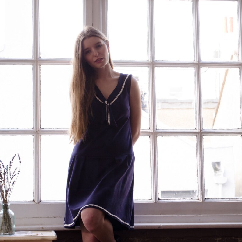 navy sailor dress