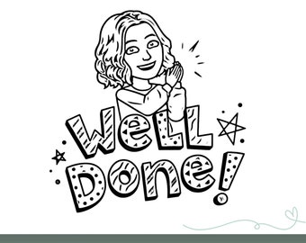 Lehrer Bitmoji Klassenzimmer Stempel | Selbstfarbwerk | Individuell