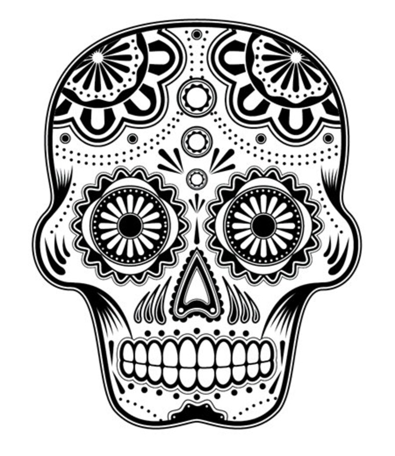 Download Sugar Skull SVG PNG 36 Images Bundle Cricut Candy Skull ...