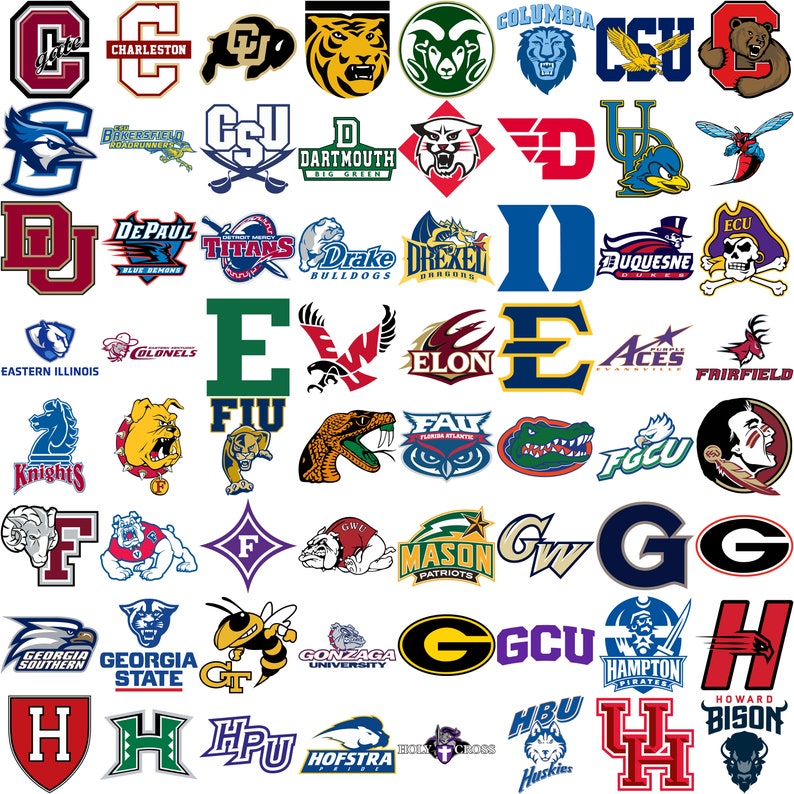 All College Team Logos