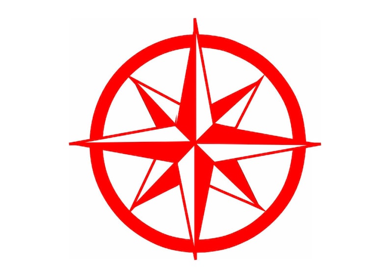 Nautical Compass Rose SVG Bundle 12 Images SVG PNG Dxf Eps | Etsy