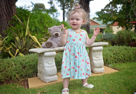 Baby girl tea party dress clearance