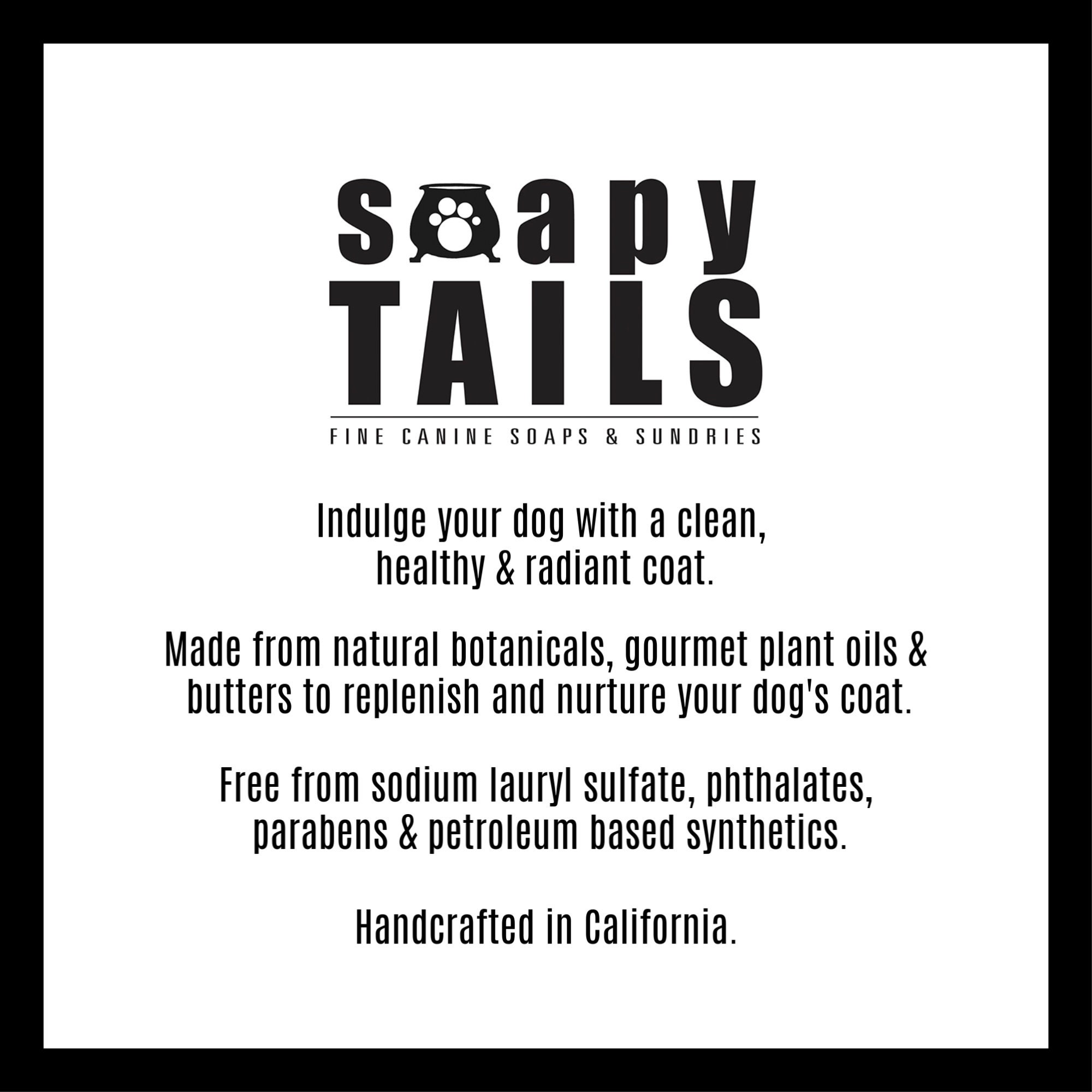 Dog Shampoo Bar Soapy Tails Puppy Coat in Oatmeal & Coconut Etsy