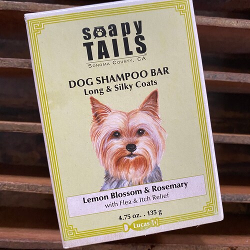 Dog Shampoo Bar Soapy Tails Puppy Coat in Oatmeal & Coconut Etsy